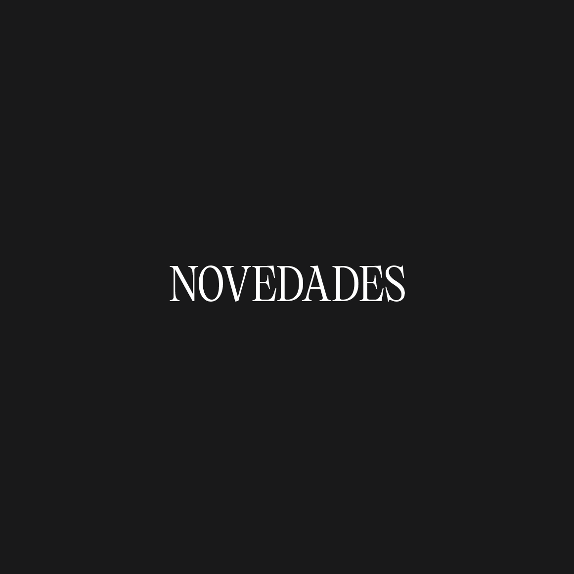 Novedades