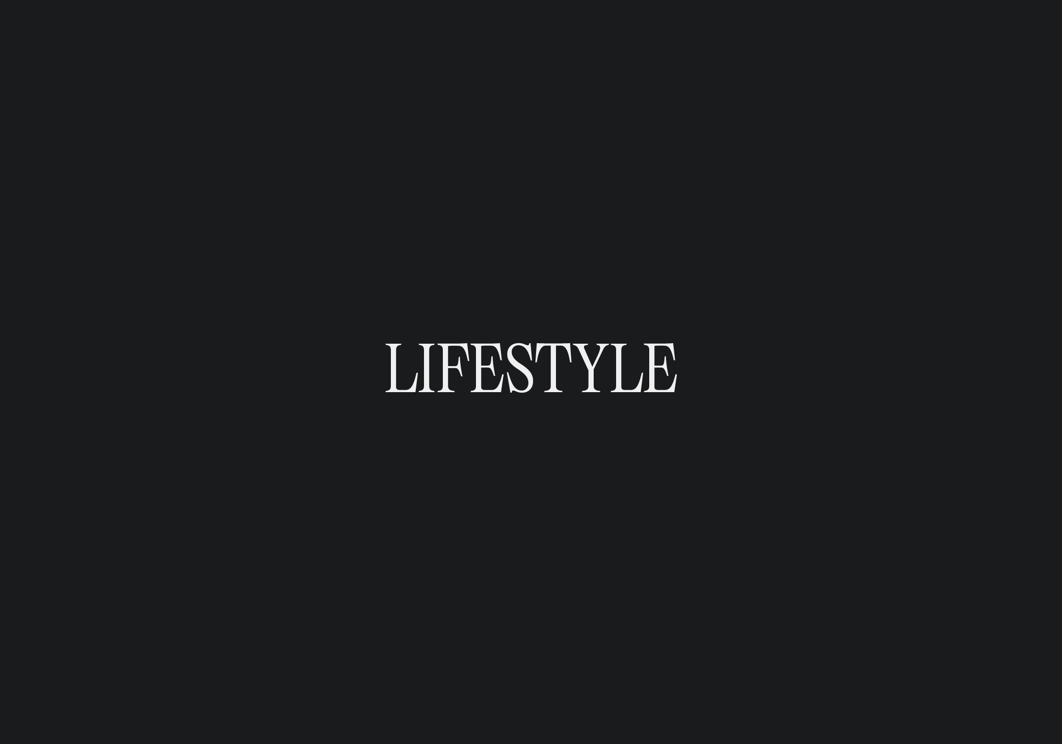 Lifestyle