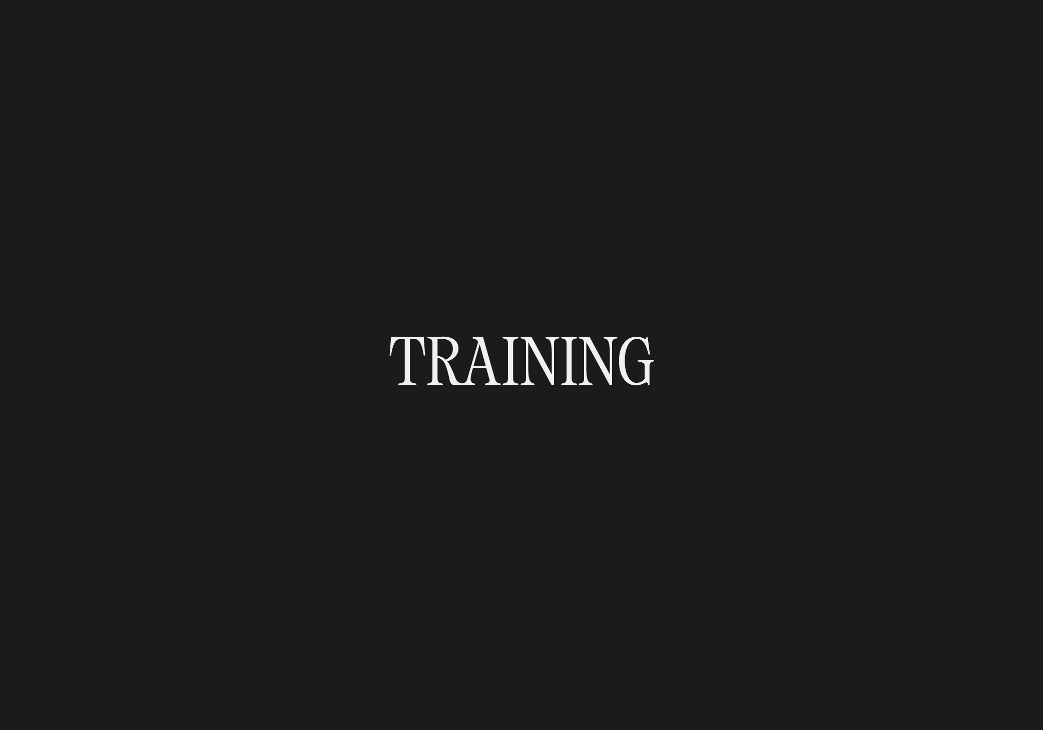 Training