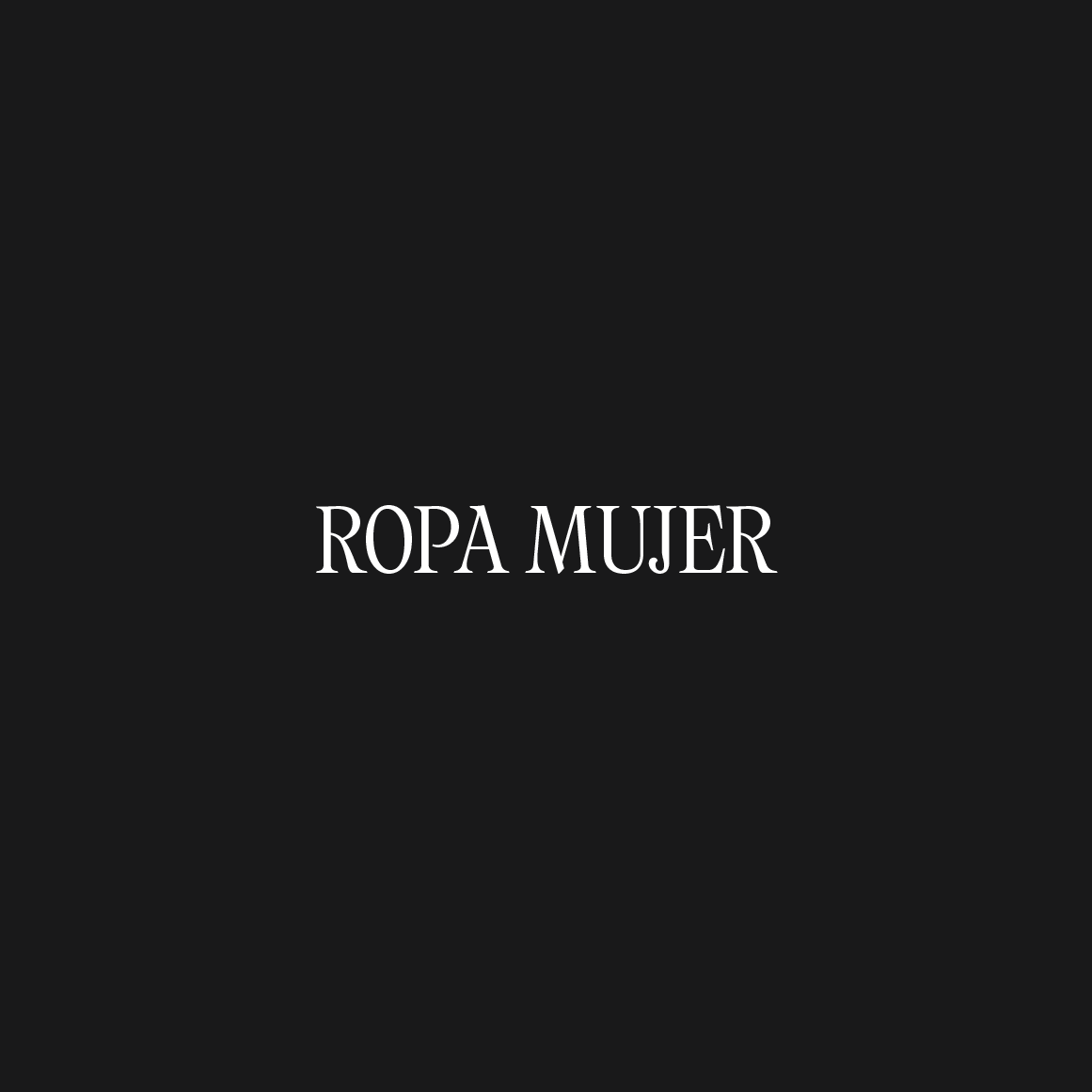 Ropa Mujer