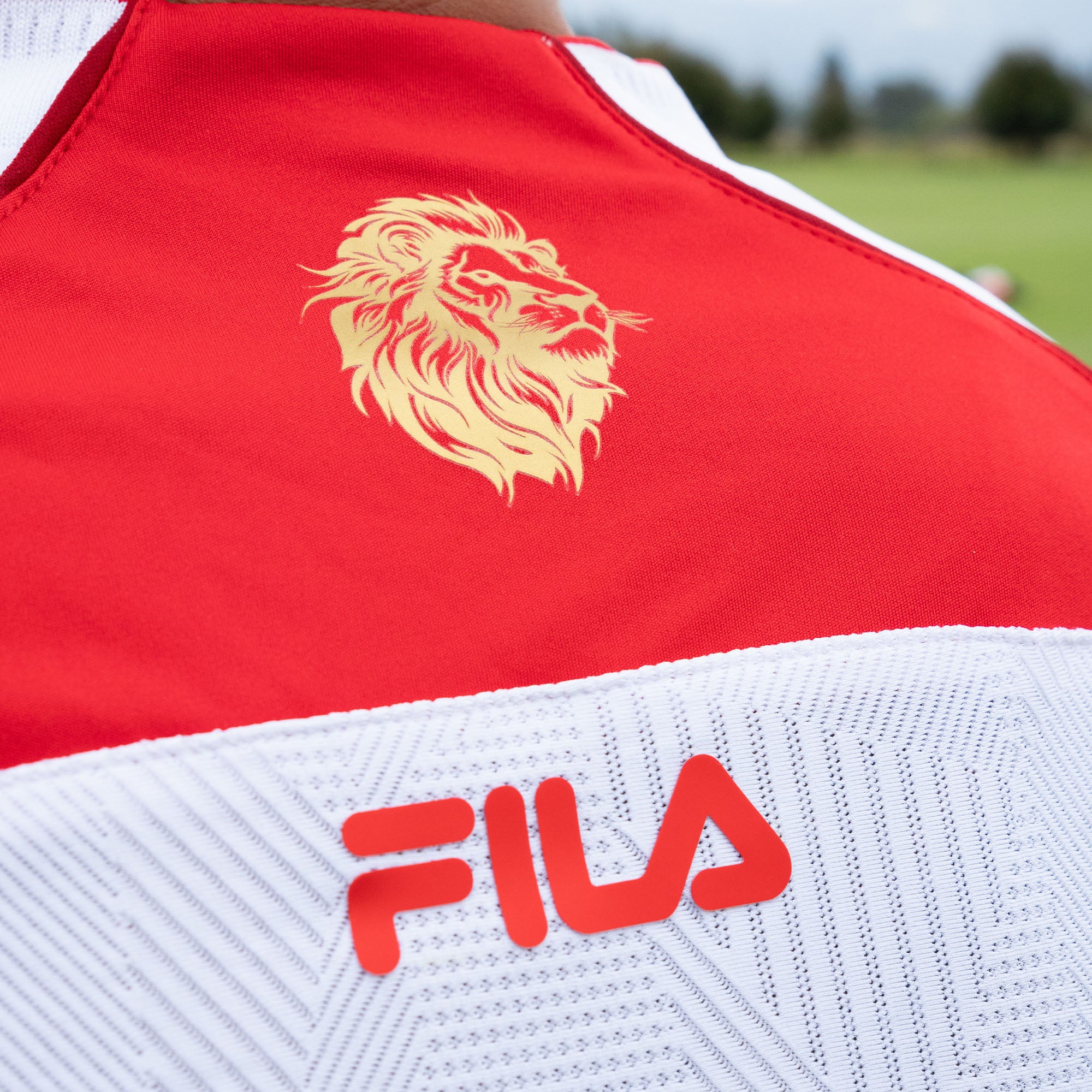 CAMISETA MASCULINA FILA INDEPENDIENTE SANTA FE AWAY 2026
