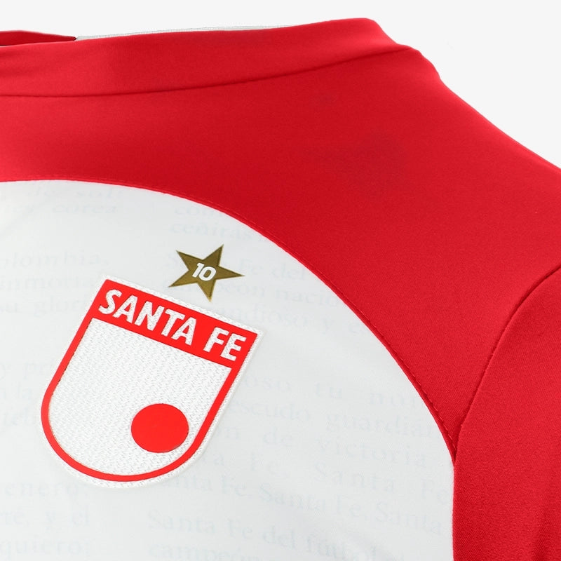 CAMISETA INFANTIL FILA INDEPENDIENTE SANTA FE CAMPEÓN 2025 - I
