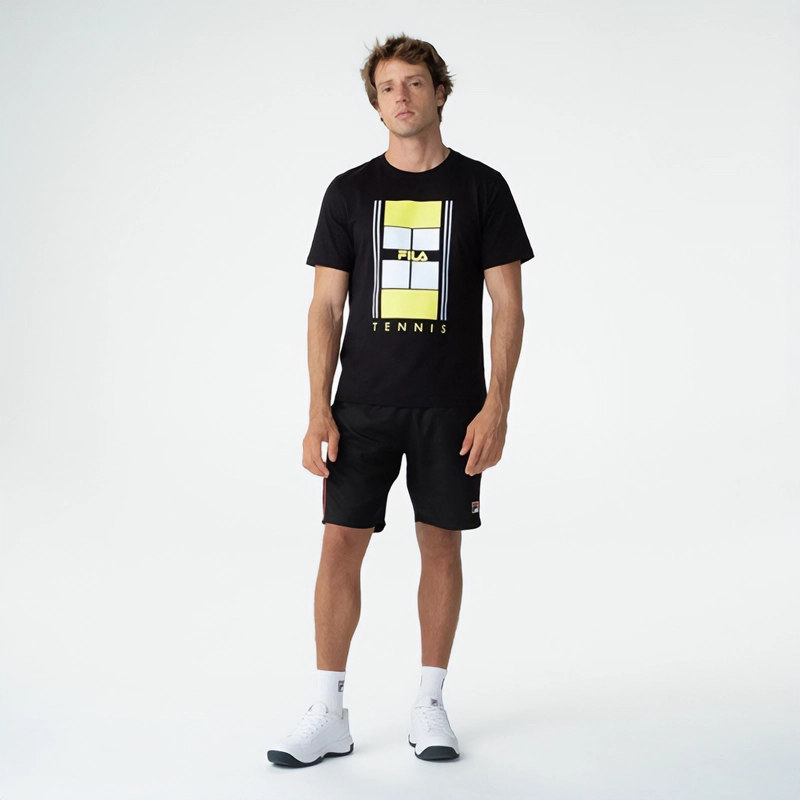 CAMISETA MASCULINA FILA TENNIS GRAPHICS
