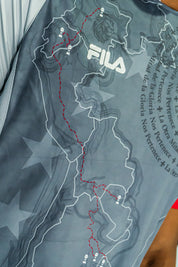 CAMISETA MASCULINA FILA INDEPENDIENTE SANTA FE AWAY 2025