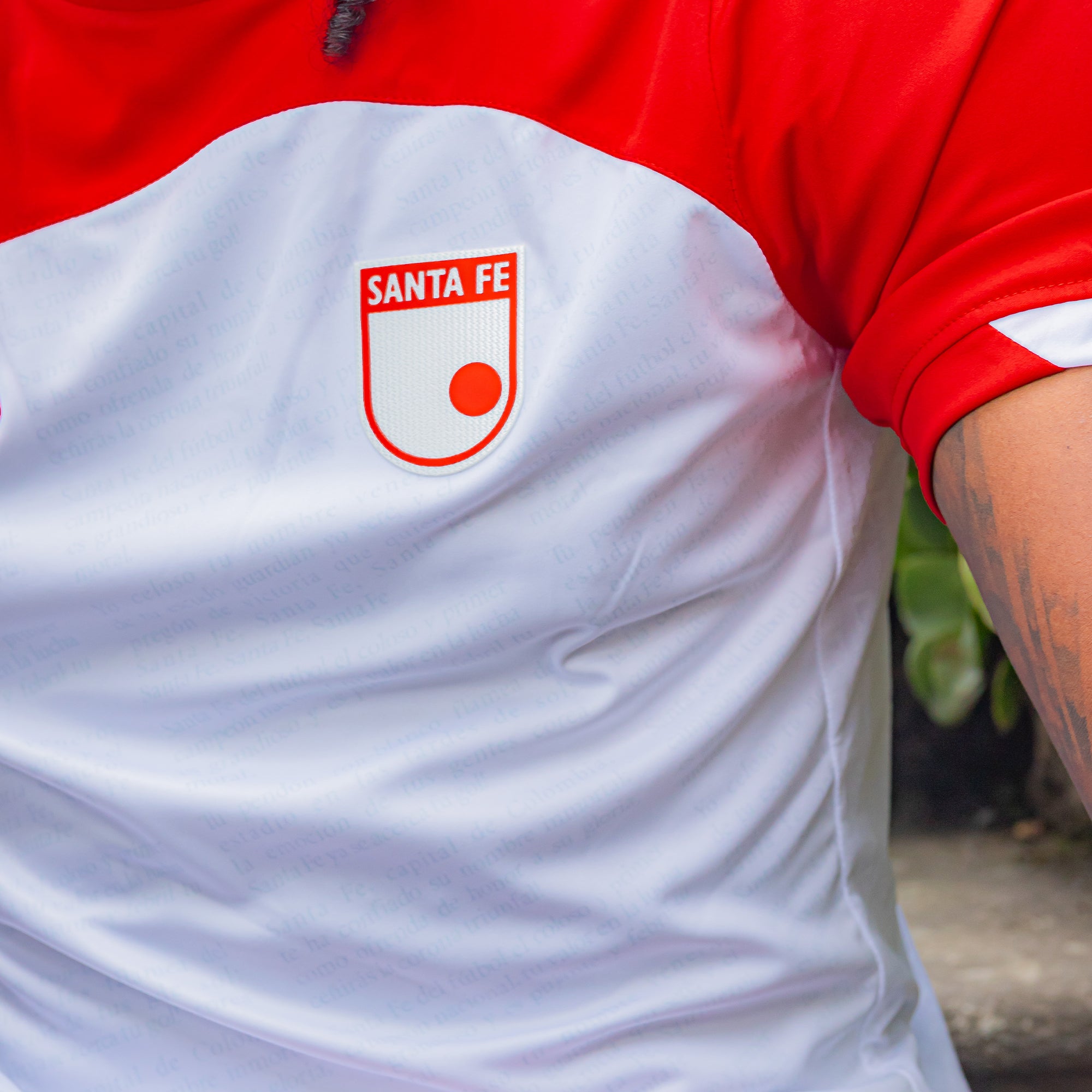 CAMISETA MASCULINA FILA INDEPENDIENTE SANTA FE AWAY 2025