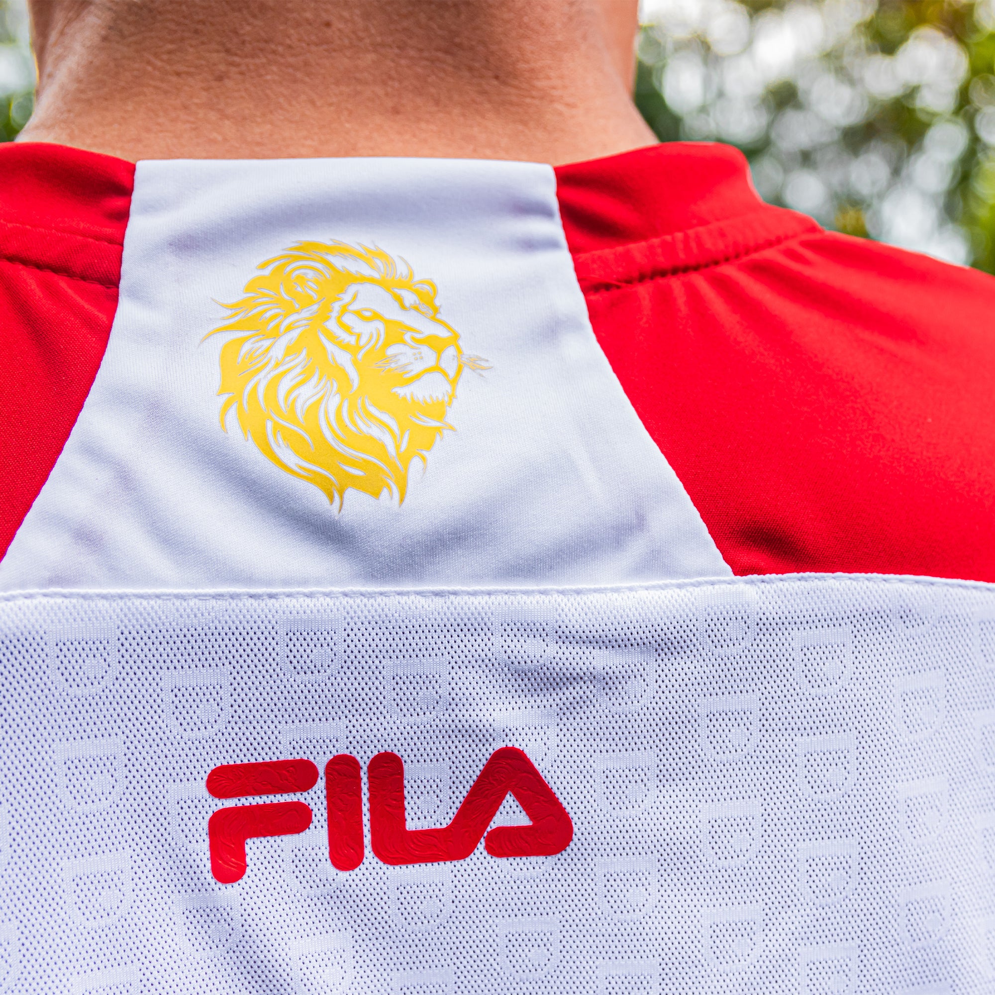 CAMISETA MASCULINA FILA INDEPENDIENTE SANTA FE AWAY 2025