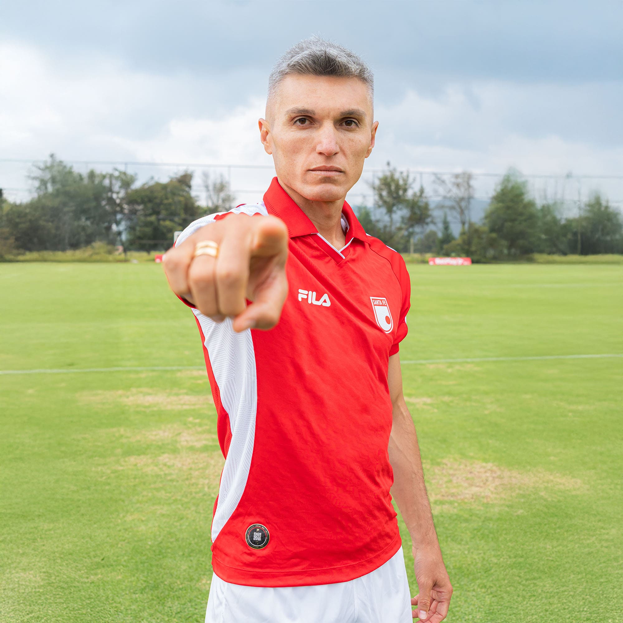 CAMISETA MASCULINA FILA INDEPENDIENTE SANTA FE CAMISETA HOME 2026