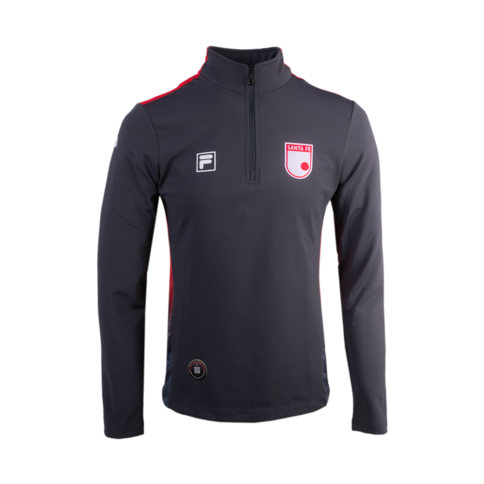 CONJUNTO SUDADERA MASCULINA FILA INDEPENDIENTE SANTA FE ENTRENO 2026 02