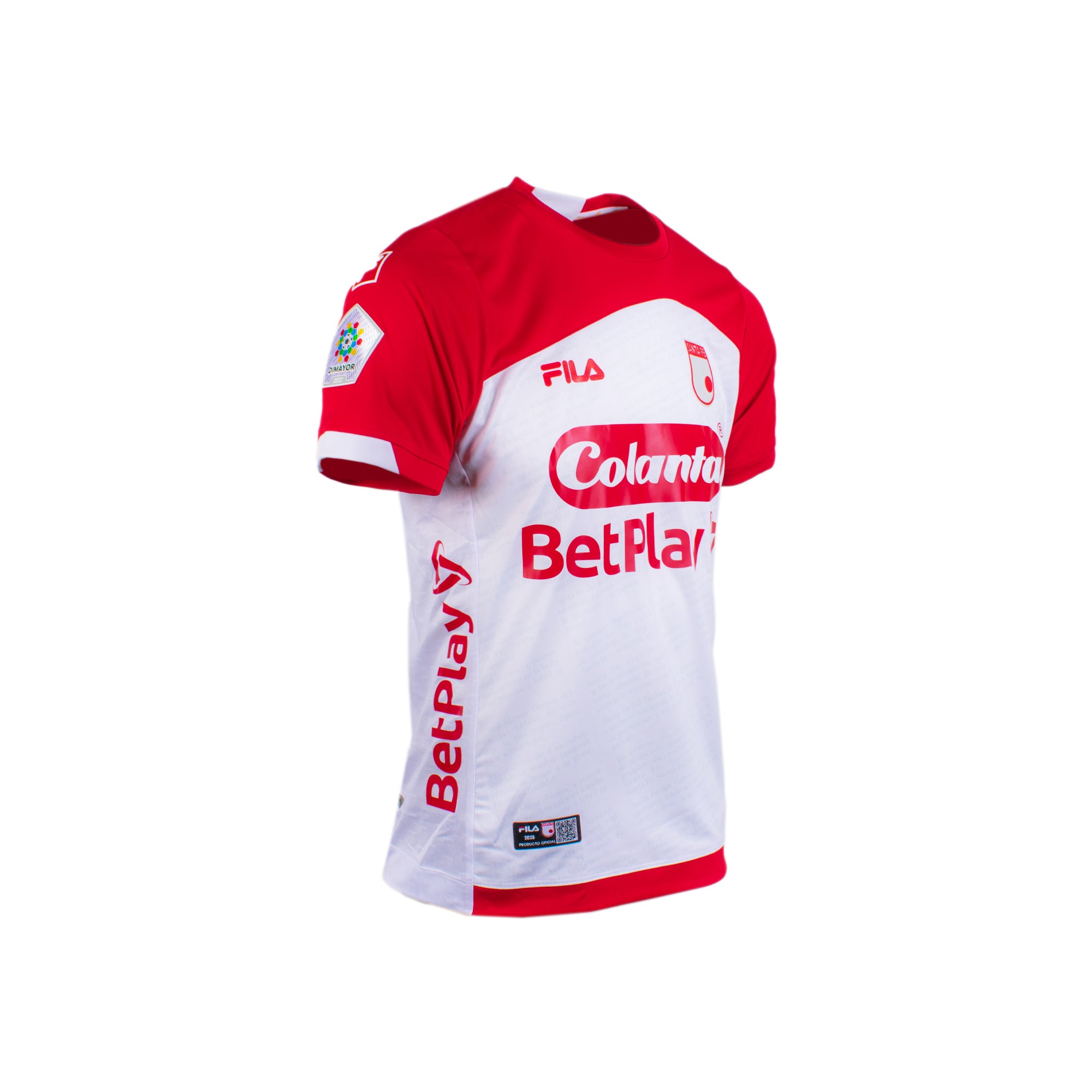 CAMISETA FILA OFICIAL SANTA FE 2025 HUGO RODALLEGA #11
