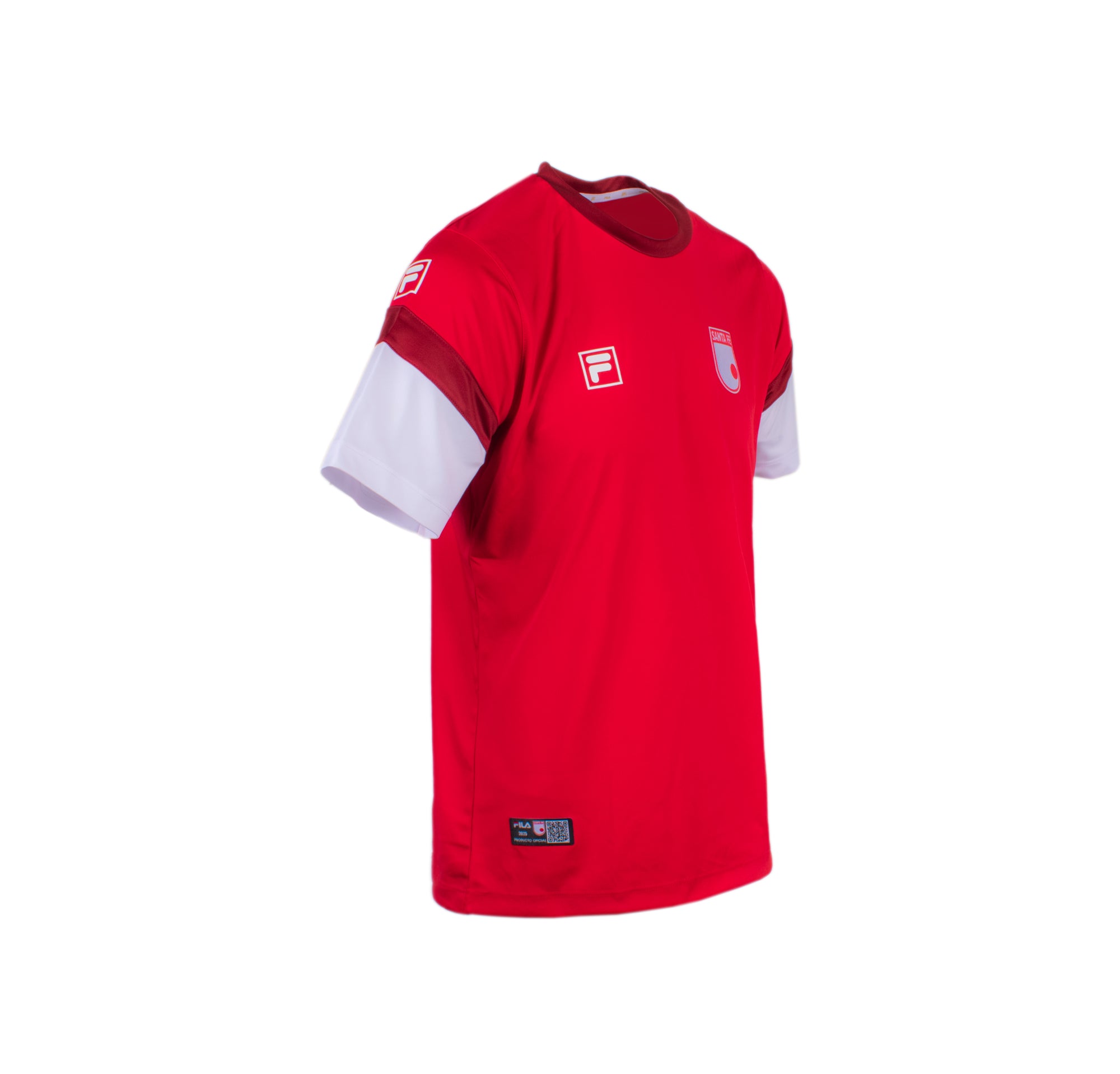 CAMISETA MASCULINA FILA INDEPENDIENTE SANTA FE PRESENTACIÓN 2 2025